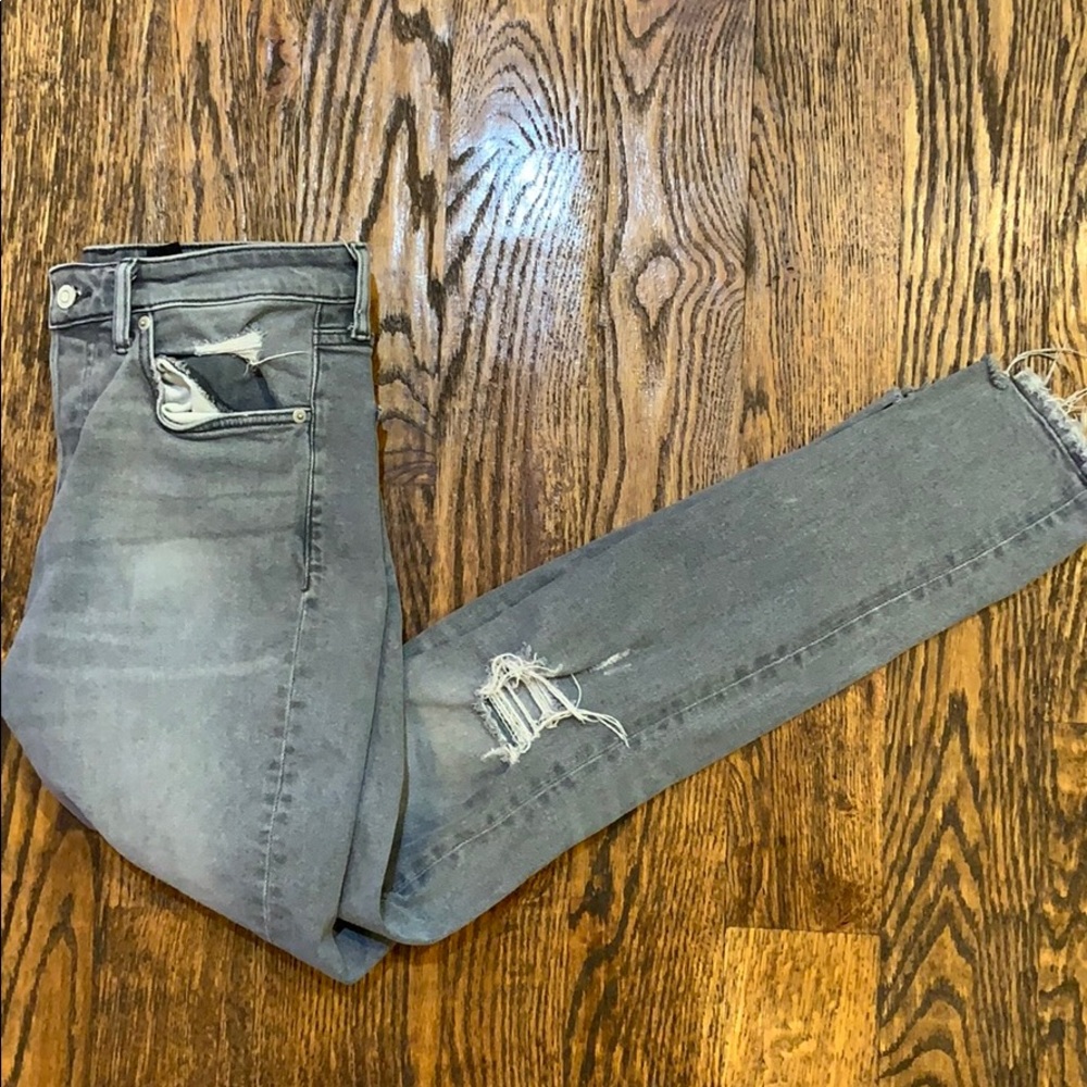H&M ripped jeans